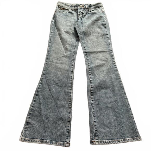 Candie's Denim - Y2K Candie’s Low Rise Bootcut Jeans Faded Wash Stretch Denim Size 7